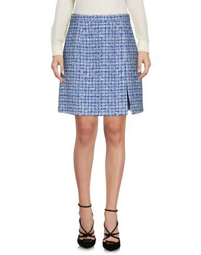 Michael Kors Knee Length Skirts In Azure