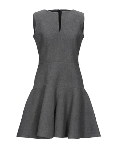 Paule Ka Short Dresses In Lead