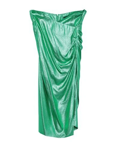 Elisabetta Franchi 3/4 Length Skirts In Green