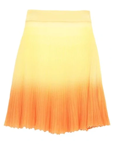 Jacquemus Midi Skirts In Yellow