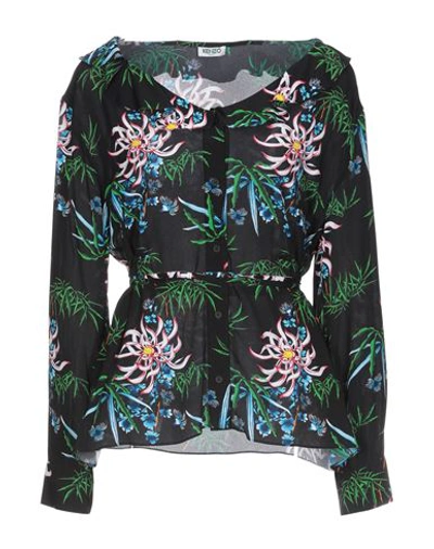 Kenzo Shirts In Black