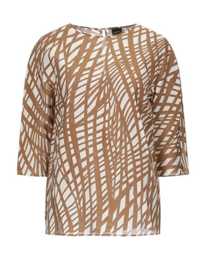 Aspesi Blouses In Khaki