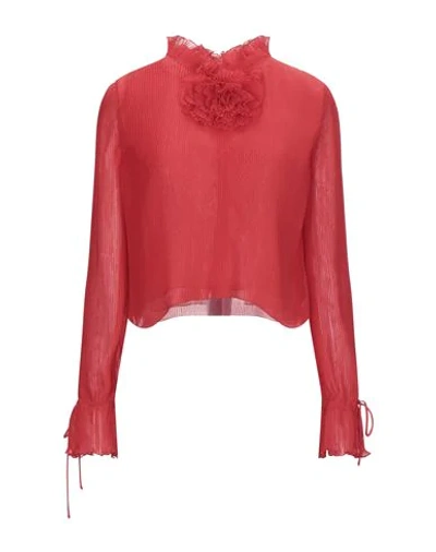 Marco De Vincenzo Blouses In Red