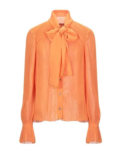 Marco De Vincenzo Shirts In Orange