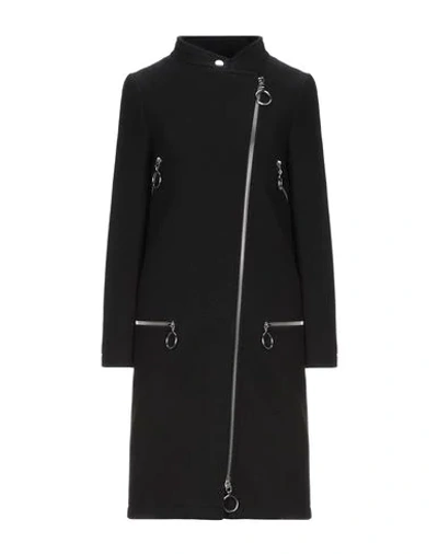 Moschino Coats In Black