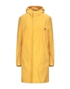 Herno Overcoats In Ocher