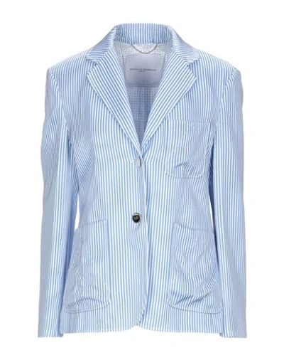 Ermanno Scervino Suit Jackets In Sky Blue