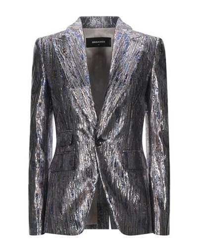 Dsquared2 Suit Jackets In Blue