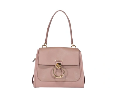 Chloé Tess Day Small Shoulder Bag In Pink