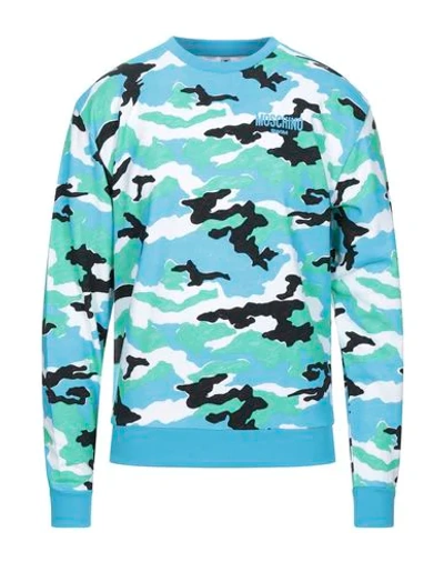 Moschino Sweatshirts In White