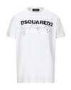 Dsquared2 T-shirts In White