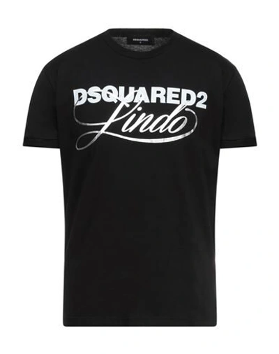 Dsquared2 T-shirts In Black