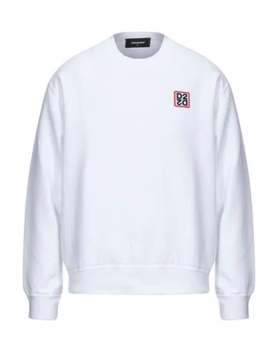 Dsquared2 Sweatshirt In White