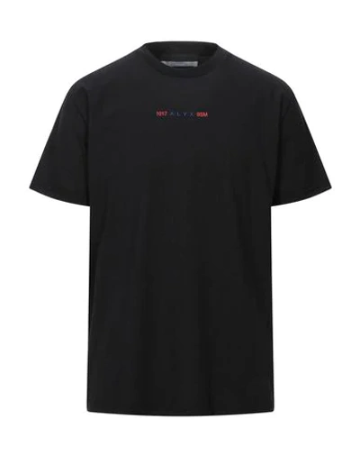 Alyx T-shirts In Black