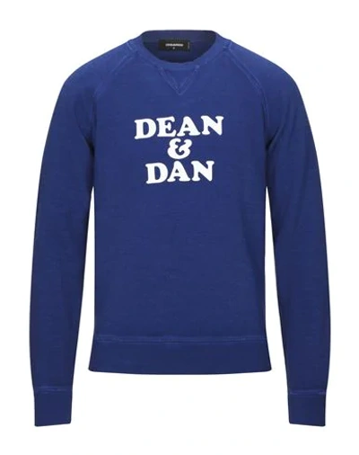Dsquared2 Sweatshirts In Blue