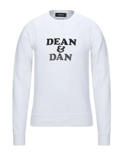 Dsquared2 Sweatshirts In White