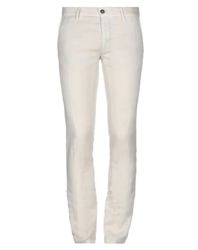 Incotex Casual Pants In Ivory