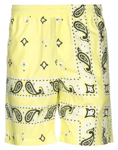 Msgm Shorts & Bermuda Shorts In Grey
