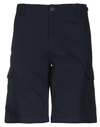 Carhartt Man Shorts & Bermuda Shorts Midnight Blue Size 29 Cotton