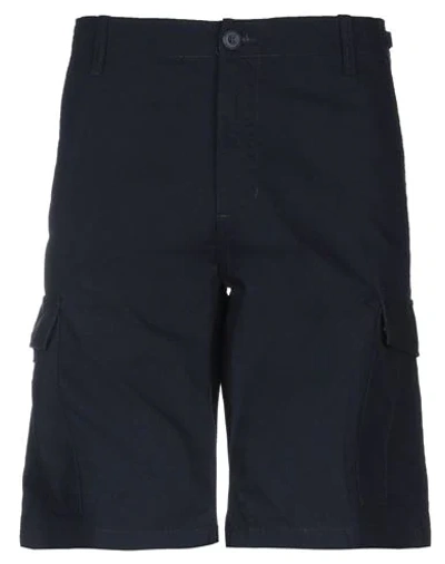 Carhartt Man Shorts & Bermuda Shorts Midnight Blue Size 29 Cotton