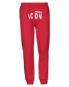 Dsquared2 Pants In Red