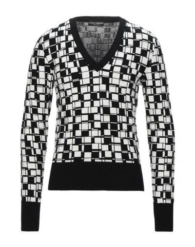 Dolce & Gabbana Sweaters In Black