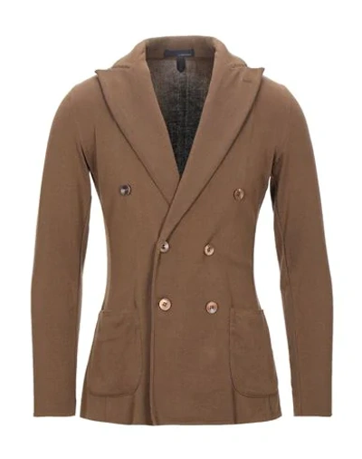 Lardini Suit Jackets In Brown