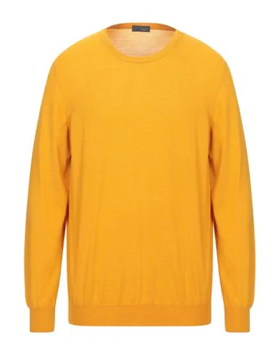 Drumohr Sweaters In Ocher