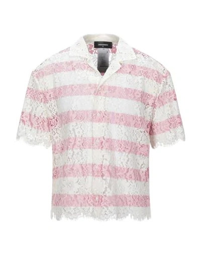 Dsquared2 Shirts In Pink