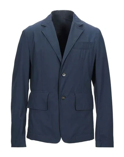 Kenzo Suit Jackets In Dark Blue