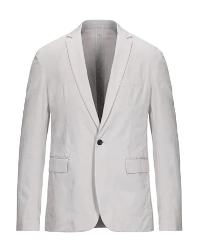 Dondup Suit Jackets In Grey