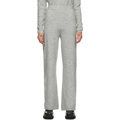 Joseph Women's Wool-cashmere Lounge Pants In 0201 Grey