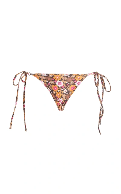 Palm Women's Talise Printed String Bikini Bottom