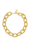 Sylvia Toledano Atlantis 22k Goldplated Textured Chunky Link Bracelet