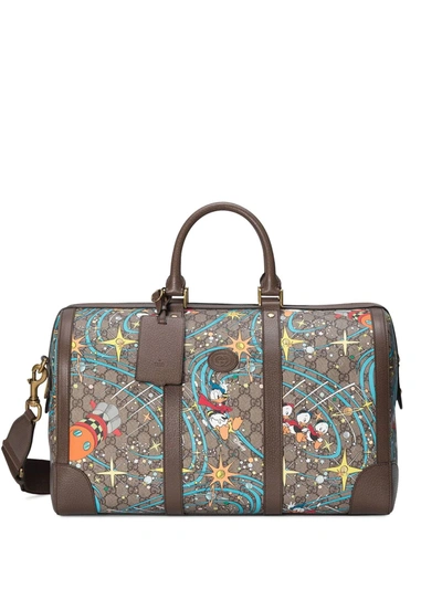 Gucci X Disney Duffel Bag In Beige