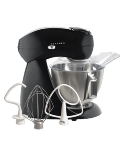 Hamilton Beach Eclectrics All-metal Stand Mixer In Black