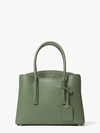 Kate Spade Margaux Medium Satchel In Dusty Pickle