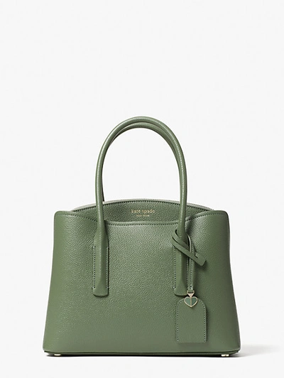 Kate Spade Margaux Medium Satchel In Dusty Pickle