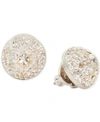 Kate Spade Brilliant Statements Motif Dome Studs In Silver