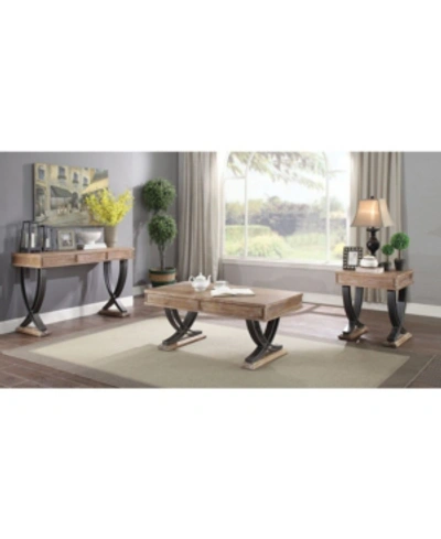 Acme Furniture Pellio End Table In Brown