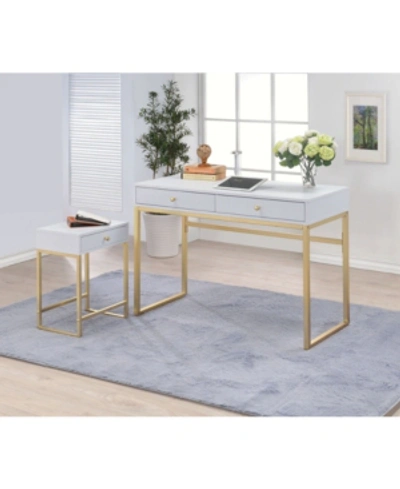 Acme Furniture Coleen Desk In White