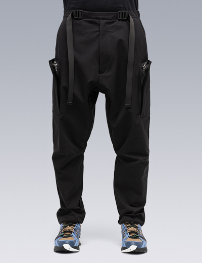 Acronym Schoeller Dryskin Drawcord Cargo Trouser In Black