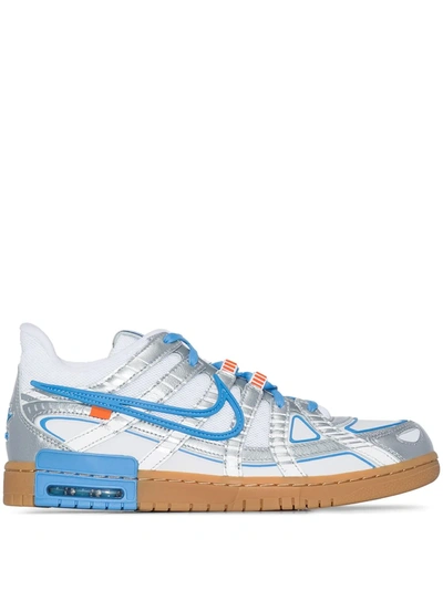 Nike X Off-white Air Dunk University Blue Sneakers In White