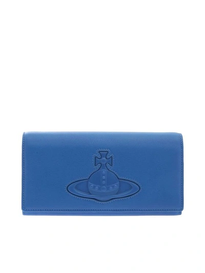 Vivienne Westwood Wallet In Light Blue