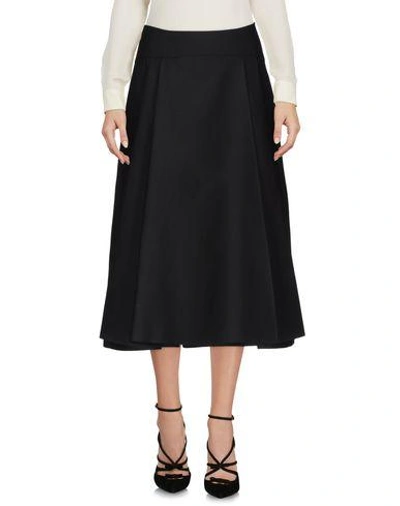 Alberta Ferretti 3/4 Length Skirts In Black