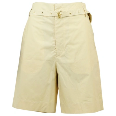 Pre-owned Isabel Marant Beige Cotton Shorts