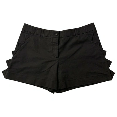 Pre-owned Moschino Cheap And Chic Black Cotton Shorts