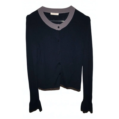 Pre-owned See By Chloé Cashmere Cardigan In Navy