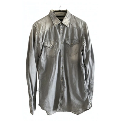 Pre-owned Dsquared2 Shirt In Grey