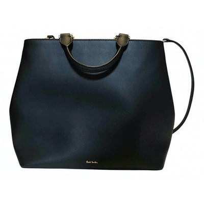 Pre-owned Paul Smith Leather Tote In Black